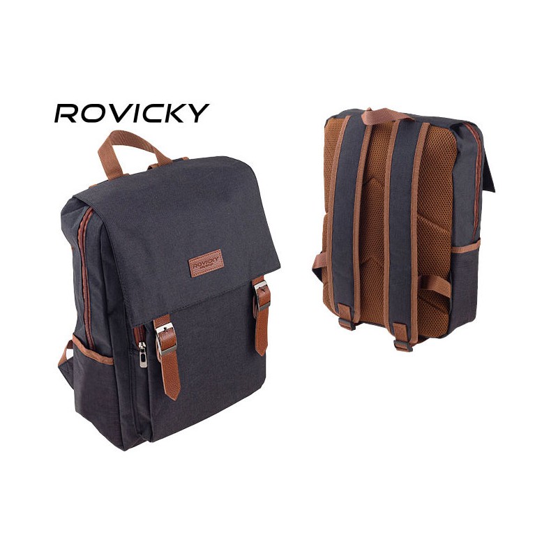 Наплічник для ноутбука Rovicky NB0985-4481 Black Наплічник для ноутбука Rovicky NB0985-4481 Black